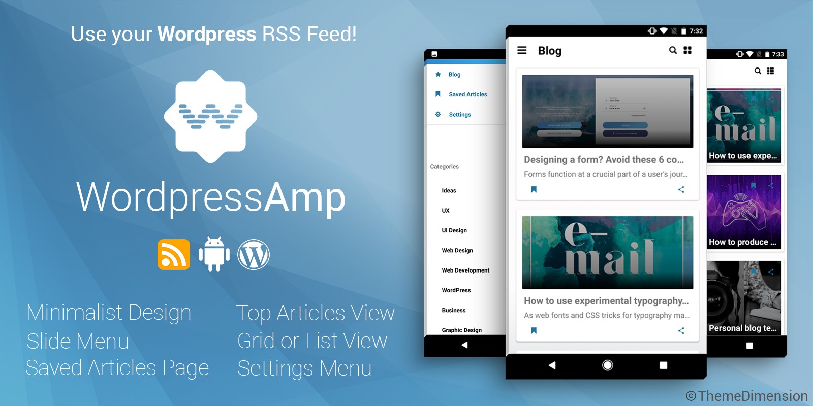 WordpressAmp - Android News Application