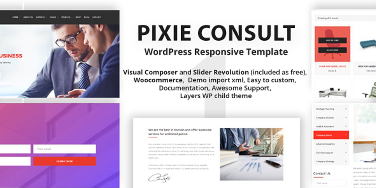 Pixie Consulting - a consultancy theme