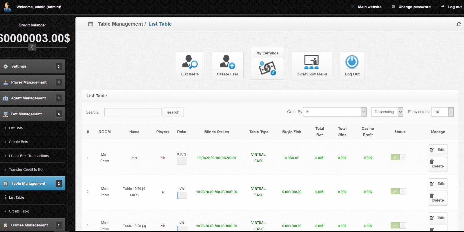 Java Flex And HTML5 Poker Engine