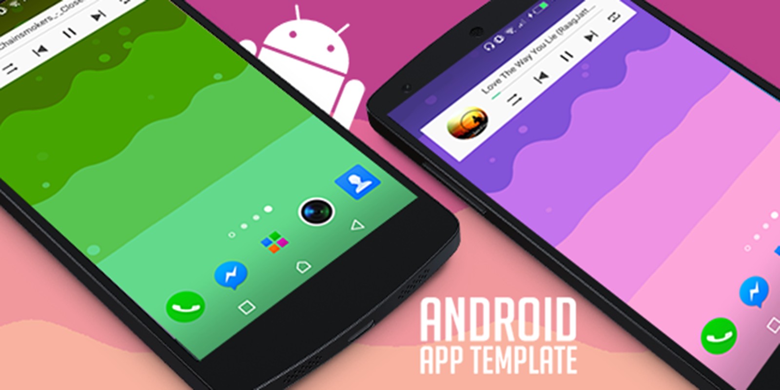 Wavie Music Live Wallpaper Android Template Utility App