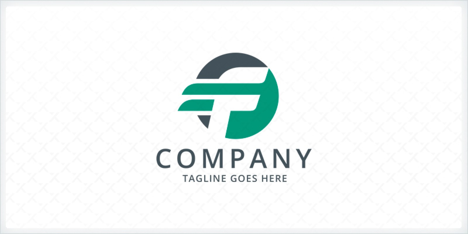 Letter F Wing - Logo Template