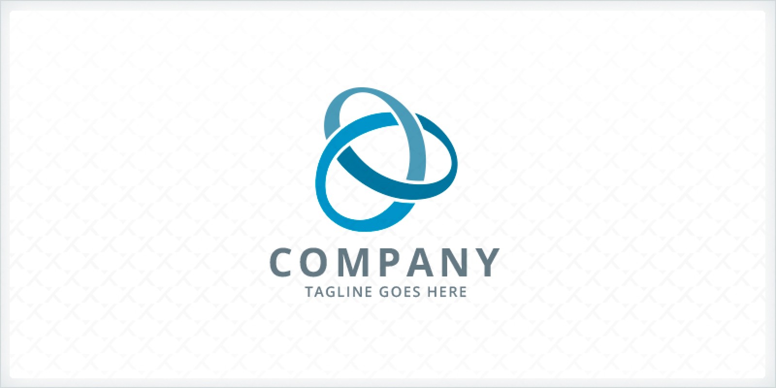 Ribbon Loop - Logo Template