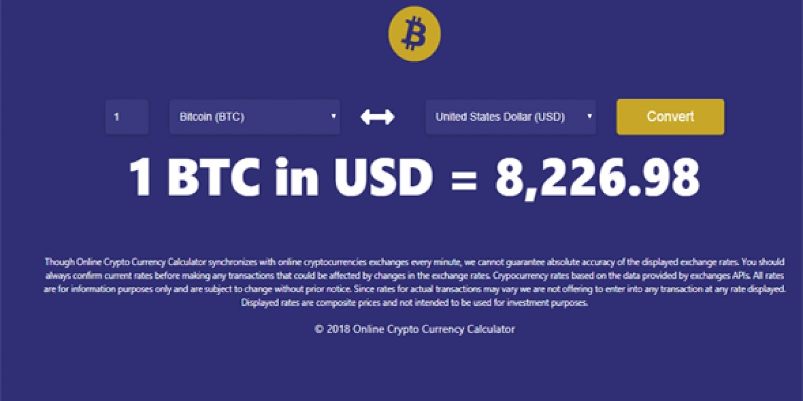 Crypto Converter PHP