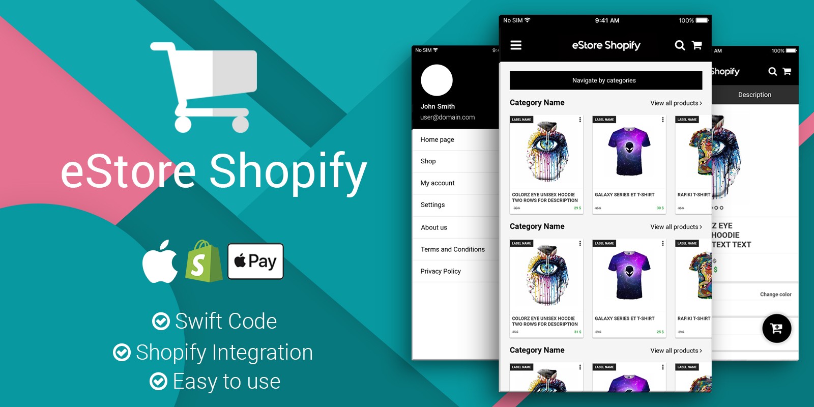 eStore Shopify - iOS App Source Code