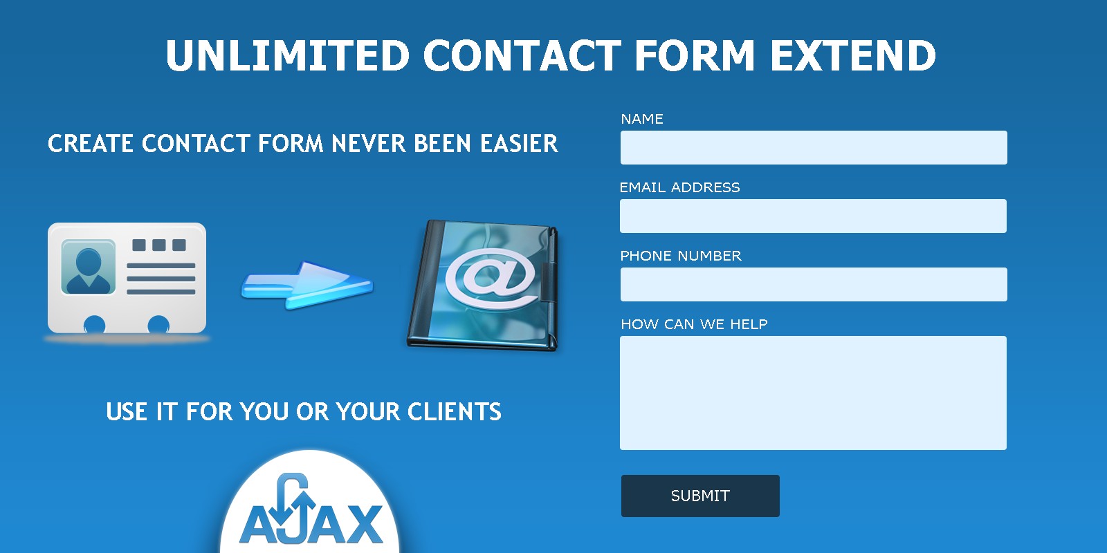 Unlimited Contact Form Extend PHP