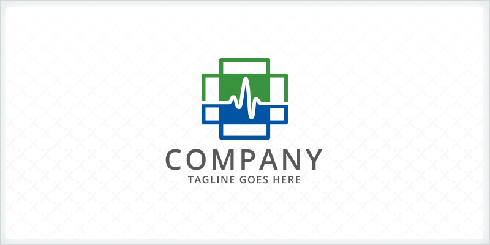 Electrocardiogram - Medical Logo