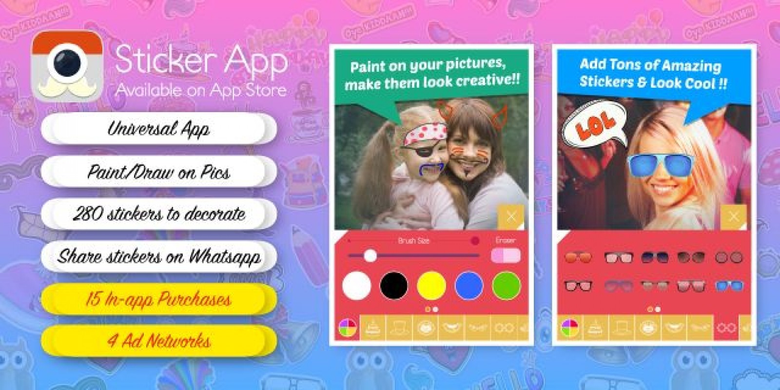 Sticker App - Photo Sticker iOS App Source Code
