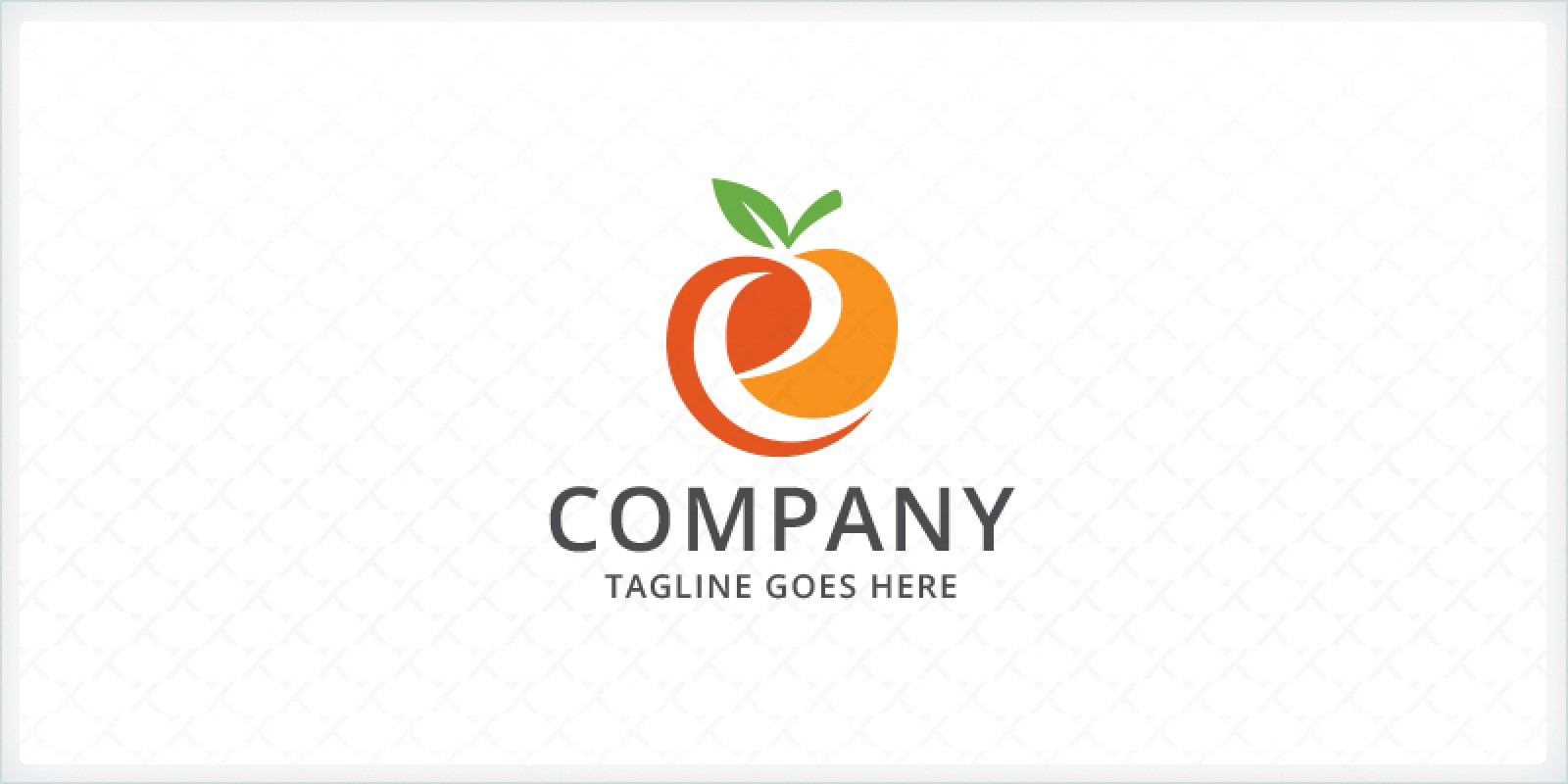 Letter E - Orange Logo