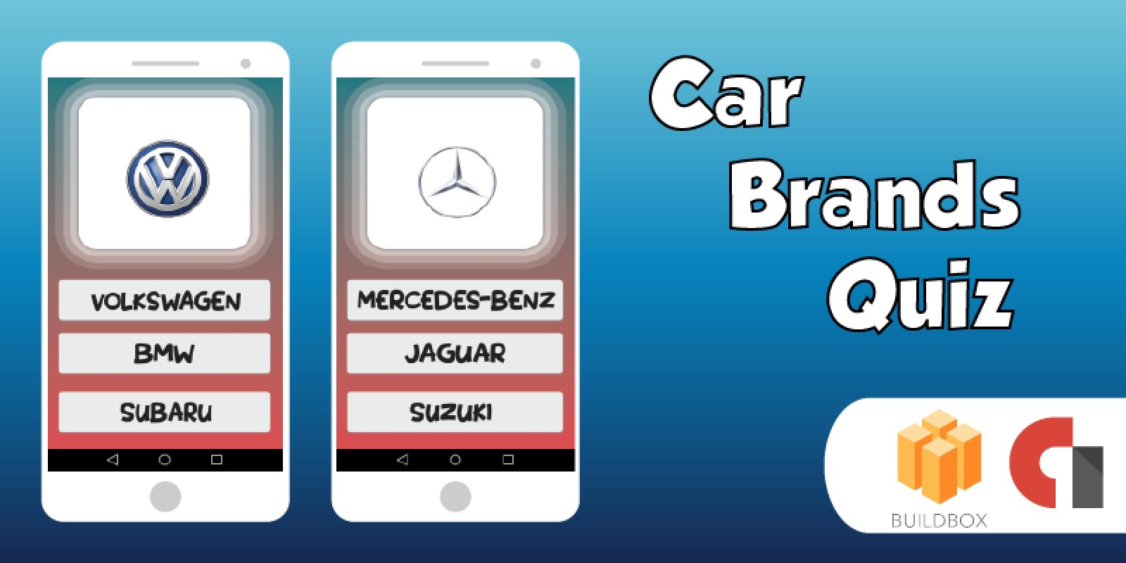 Car Brands Quiz Buildbox Template With Admob