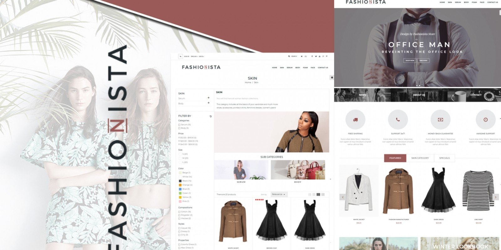 Fashionista - Responsive Prestashop Theme Fashionista - Responsive Prestashop Theme