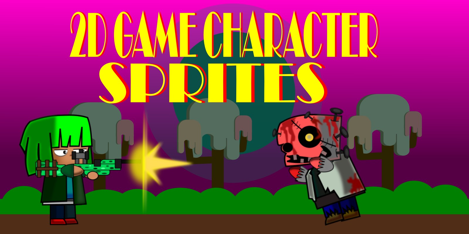 2D Game Character Sprites