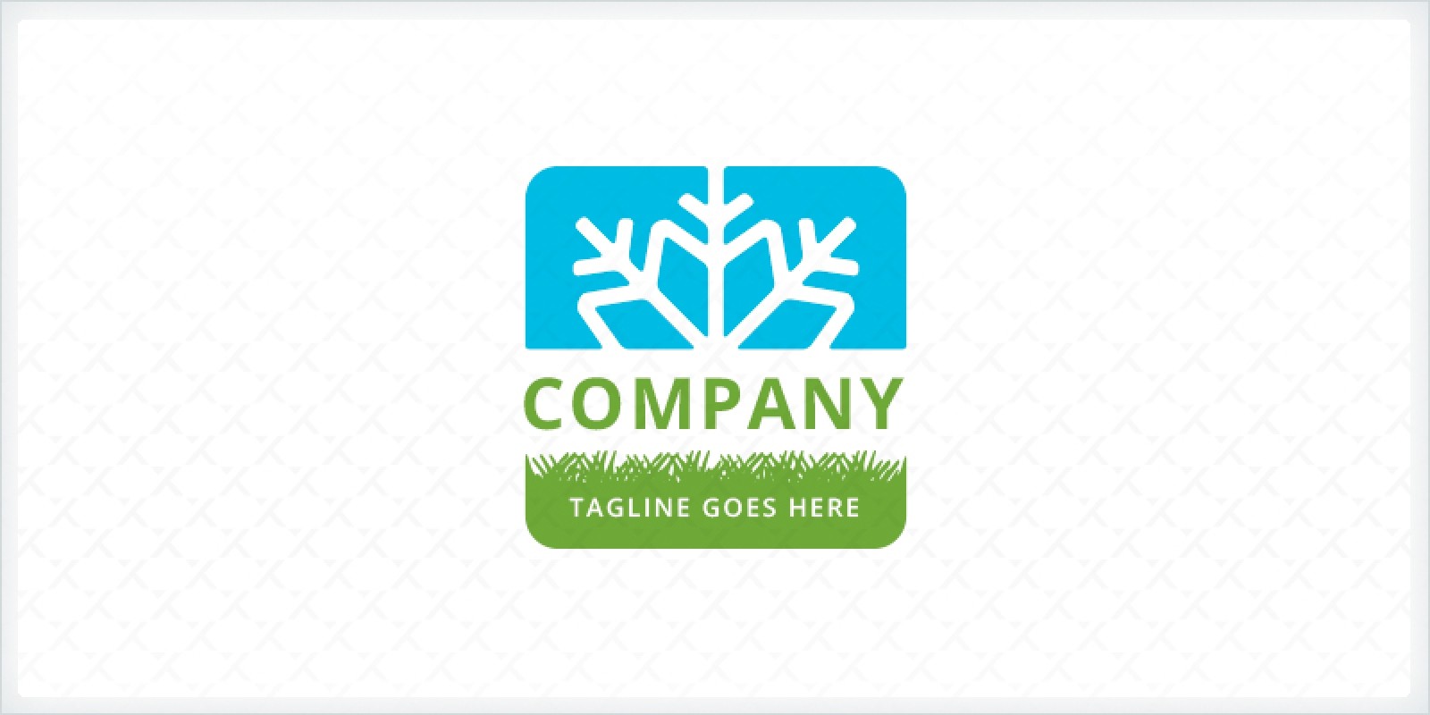 Lawn Care and Snow Removal Logo