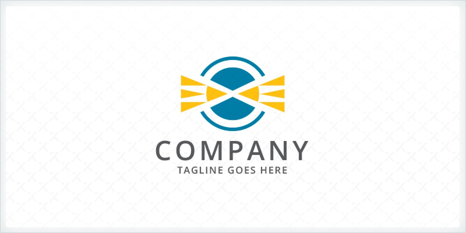 Abstract Beacon Light - Lighthouse Logo