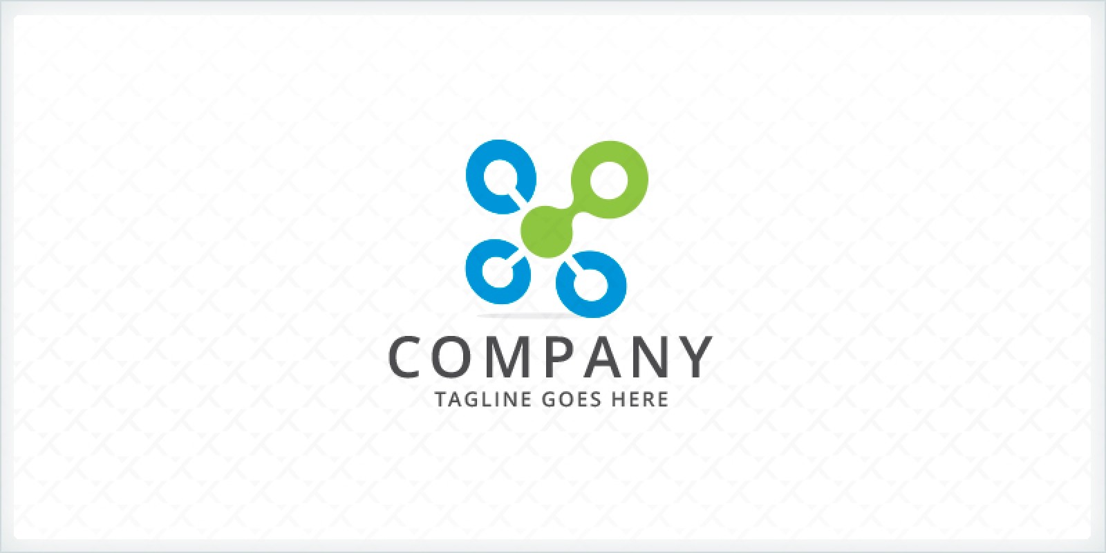 Connecting Dots - Technology Logo