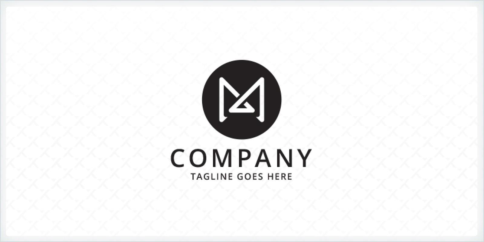 Circle Letter M Logo