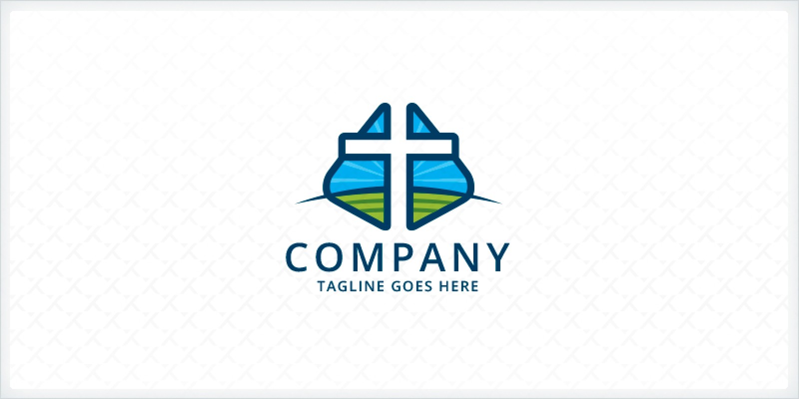 Cross Scenery - Church Logo