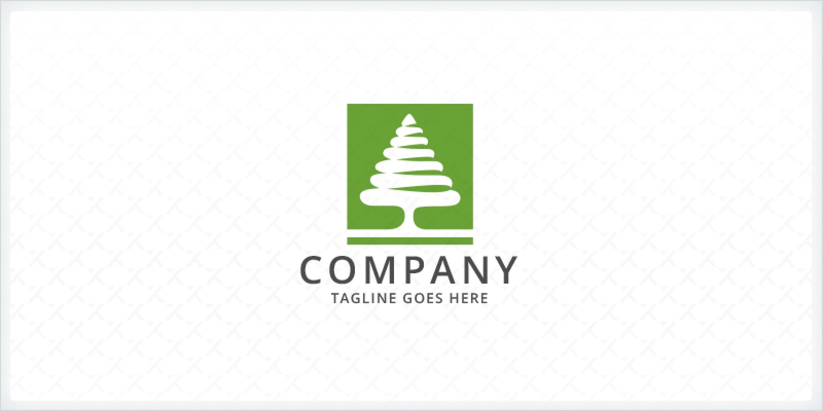 Green Pine Tree Logo