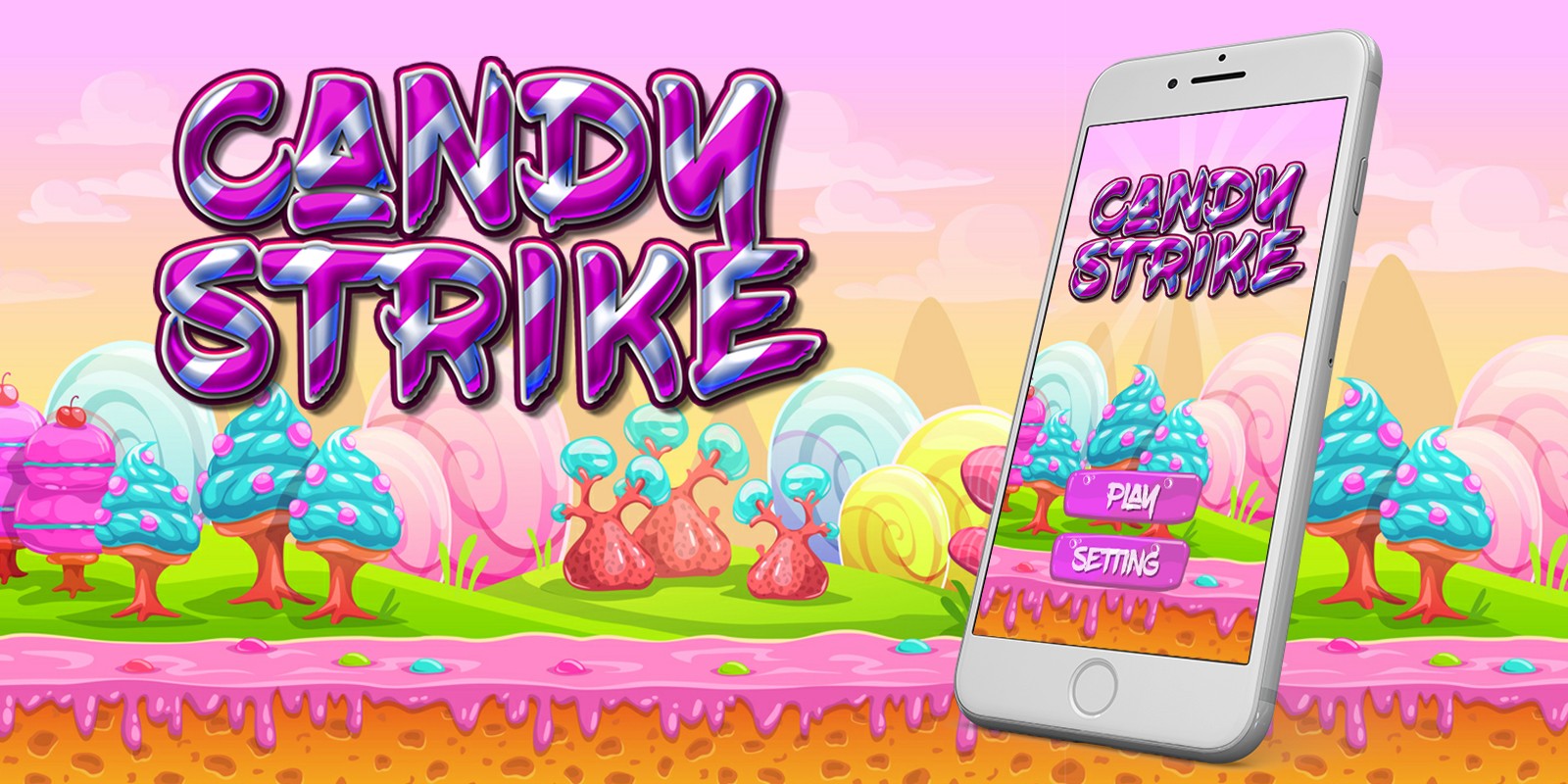 Candy Strike - Buildbox Game Template