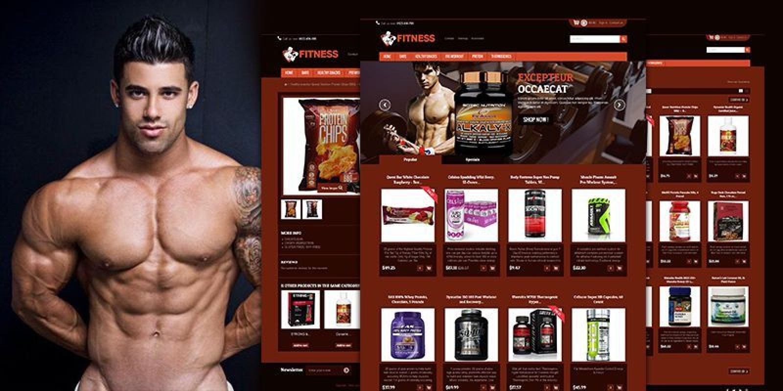 Fitness - PrestaShop Theme