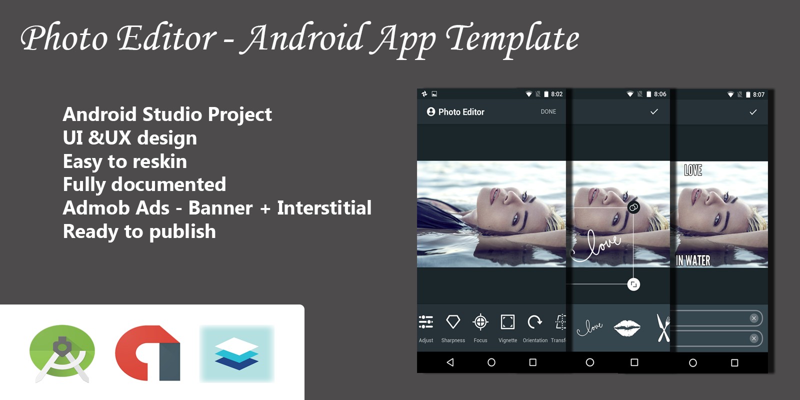 Photo Editor - Android Studio Source Code