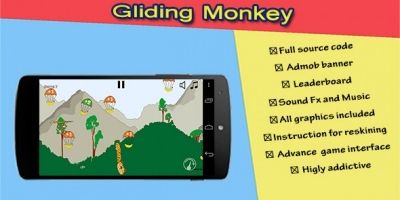 Gliding Monkey Trilogy Android Game Source Code