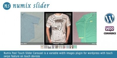 Numix Touch Slider Carousel - Wordpress Plugin