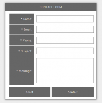 Simple Ajax Contact Form PHP Script Screenshot 2