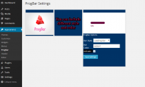 ProgBar - Loading Bar - Wordpress Plugin Screenshot 3