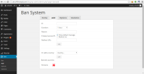 Ban System WordPress Plugin - By IP and Country Screenshot 4
