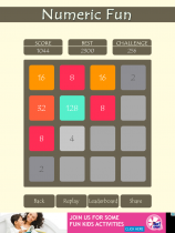 2048 Numeric Game - iOS App Source Code Screenshot 1
