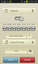 Sound Alarm Clock - Android App Source Code Screenshot 4