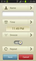 Sound Alarm Clock - Android App Source Code Screenshot 7