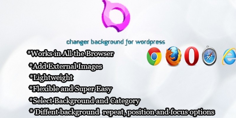 Background Changer - Wordpress Plugin