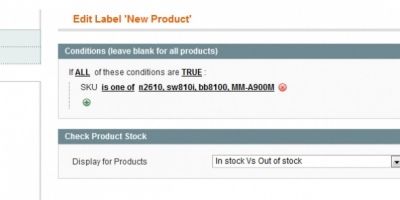 Product Labels - Magento Extension
