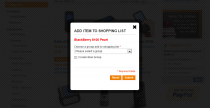 Shopping List - Magento Extension Screenshot 3