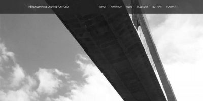 Onepage Portfolio - HTML Template