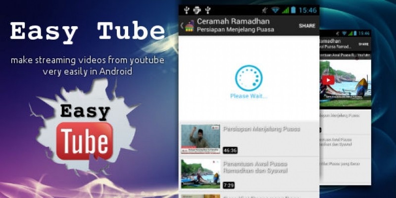EasyTube - Android Youtube Streaming Library