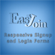 EasyJoin Responsive Signup and Login Form jQuery