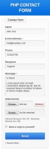 PHP Contact Form Script Screenshot 3