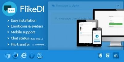 FlikeDi Chat - Instant Messenger PHP Script