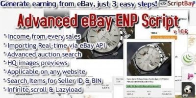 ScriptBay Advanced Ebay Affiliate Search