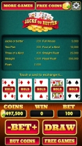 Video Poker - Jacks or Better for iOS 8 Screenshot 3