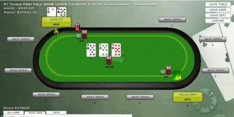 Flash Poker - Multiplayer Poker PHP Script