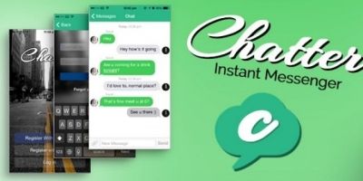 Chatter Messenger Chat App - iOS Source Code