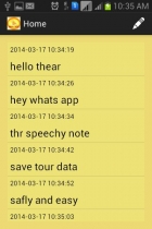 Speechy Note - Android App Source Code Screenshot 2