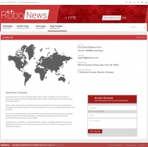 RoboNews - HTML Template for News Agencies Screenshot 3