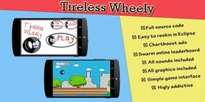 Tireless Wheely - Android Game Source Code