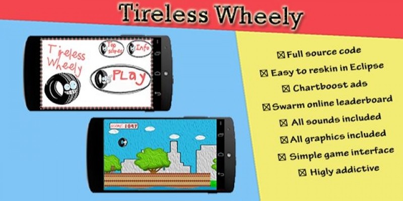 Tireless Wheely - Android Game Source Code
