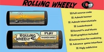 Rolling Wheely with Admob - Android Source Code