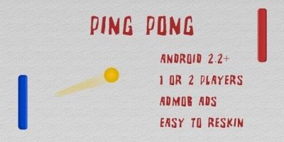 Ping Pong  - Android Game Source Code